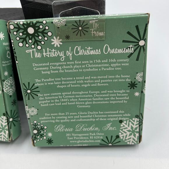 Christmas Traditions Silver Tone Ornaments Gloria Duchin Inc 2008 Sailboat Train - Picture 6 of 9